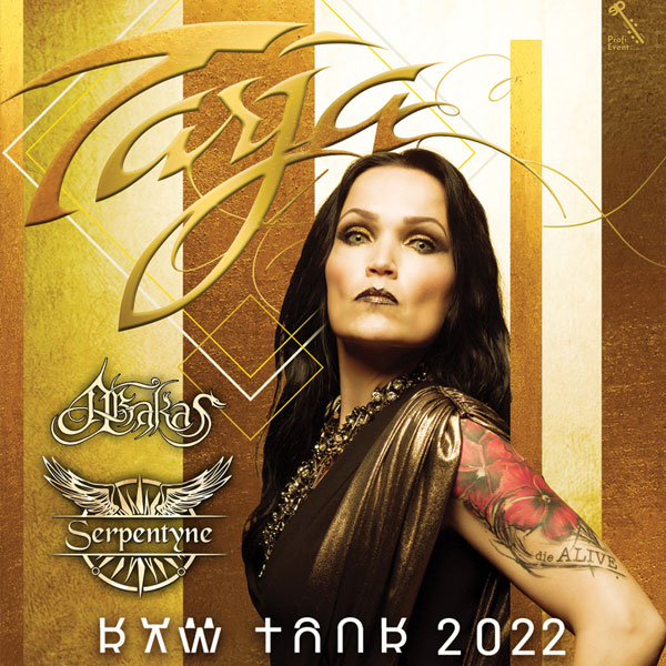 Tarja Turunen (exNIGHTWISH) Raw Tour Europe 2022 Koncert Ateliér Babylon, Bratislava 23.10.